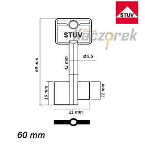Zasuwowy 060 - Stuv 60 mm